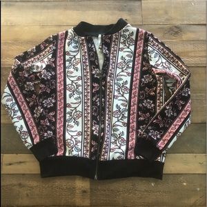 Instagirl girls’ sz‎ 7/8 lightweight zip up jacket
